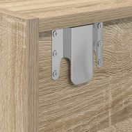 ТВ шкафове 2 бр дъб сонома 80x31x25,5 см инженерно дърво