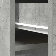 Висока дъска Concrete Grey 37,5x35x180 cm Инженерна дървесина