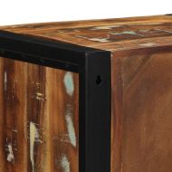 Нощни шкафчета 2 бр. многоцветен масивна дървесина възстановена