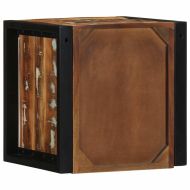 Нощно шкафче Multicolour Масивна дървесина Възстановена