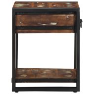 Странична маса Multicolour Масивна дървесина Reclaimed