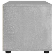 ТВ шкаф "VISNES" Бетон сив 60x40x38 cm Инженерна дървесина