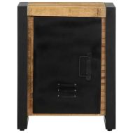 Нощно шкафче 40x30x51 cm Масивна груба дървесина Манго