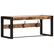 Закачалка за палта 80x35x35 cm Масивна груба дървесина Манго