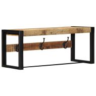 Закачалка за палта 80x35x35 cm Масивна груба дървесина Манго
