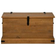 Скрин за съхранение HALDEN 91x48x47 cm масивна дървесина бор