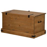 Скрин за съхранение HALDEN 91x48x47 cm масивна дървесина бор