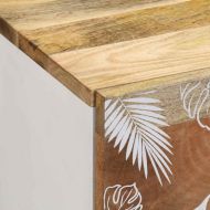 Нощни шкафчета 2 бр. 40x33,5x46 см Масивна дървесина Манго