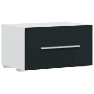 5 броя ТВ шкафове с LED осветление Мат Индиго инженерно дърво