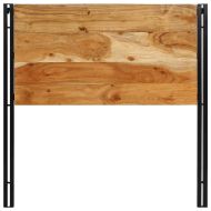 табла за глава 100 cm масивна дървесина акация и желязо