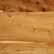 табла за глава 100 cm масивна дървесина акация и желязо