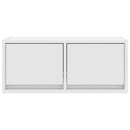 ТВ шкаф бял 60x31x25,5 cm Изработена дървесина