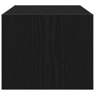 ТВ шкаф Черен дъб 60x31x25,5 cm Инженерна дървесина