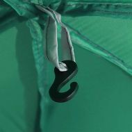 Шатра за басейн с подвижна муха & Мрежести стени Морско зелено