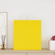 Хартиени торбички 250 бр с дръжки жълти 45x17x48 см