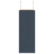 Хартиени торбички 250 бр с дръжки сини 32x17x44 см