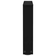 Крака за масичка за кафе, V-образни, 2 бр., черни, 40 x (30-31,3) см, стомана