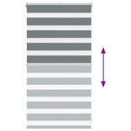 Зеброва щора 75x100 см Ширина на плата 70,9 см Полиестер