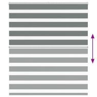 Зеброва щора 120x150 см ширина на плата 115,9 см полиестер