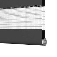 Зеброва щора черна 50x150 см ширина на плата 45,9 cm полиестер