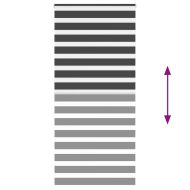 Зеброва щора черна 95x230 см Ширина на плата 90,9 см Полиестер