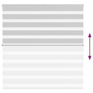 Зеброва щора 140x150 см ширина на плата 135,9 см полиестер