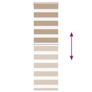 Зеброва щора 40x150 см ширина на плата 35,9 см полиестер