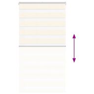 Зеброва щора 75x150 см Ширина на плата 70,9 см Полиестер