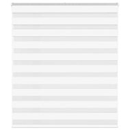 Зеброва щора бял 135x100 см Ширина на плата 130,9 см полиестер