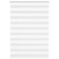 Зеброва щора бял 100x150 см ширина на плата 95,9 cm полиестер