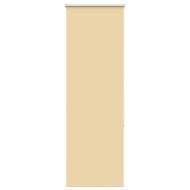 Ролкова щора Blackout Бежова 60x130 cm Ширина на плата 55,7 cm