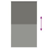 Ролкова щора Blackout Сив 125x230 cm Ширина на плата 121,6cm