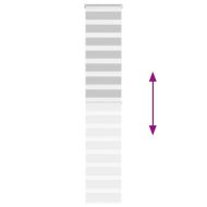 Зеброва щора 45x200 см Ширина на плата 40,9 см Полиестер