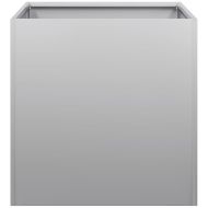 Кашпа, 40x40x40 см, поцинкована стомана