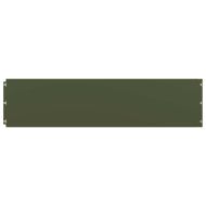 Краища за тревни площи 10 бр. маслиненозелени 25x103 cm