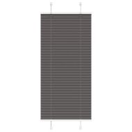 Плисирана щора черна 65x100 cm Ширина на плата 64,4 cm