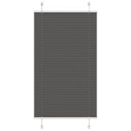 Плисирана щора черна 75x150 cm Ширина на плата 74,4 cm