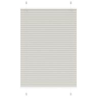 Плисирана щора Светло сиво 100x100 cm Ширина на плата 99,4 cm