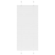 Плисирана щора Бяла 65x100 cm Ширина на плата 64,4 cm