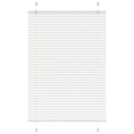 Плисирана щора Бяла 90x100 cm Ширина на плата 89,4 cm Полиестер