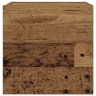 Стенни шкафове за телевизор от старо дърво 30,5x30x30 cm