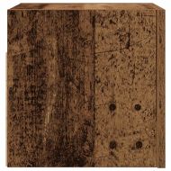 Стенни шкафове за телевизор от старо дърво 30,5x30x30 cm