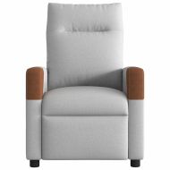 Recliner Chair Cloud Grey Fabric
