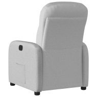 Recliner Chair Cloud Grey Fabric