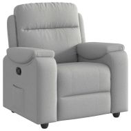 Recliner Chair Cloud Grey Fabric