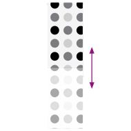 Ролетна щора за баня 60x240 см Ширина на плата 56 см