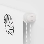 Ролетна щора за баня 60x240 см Ширина на плата 56 см