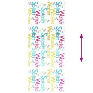 Ролетна щора за баня 110x240 см Ширина на плата 106 см