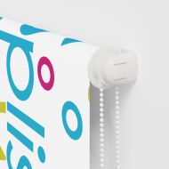 Ролетна щора за баня 110x240 см Ширина на плата 106 см