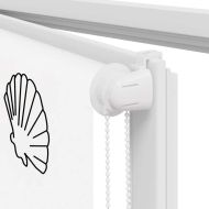 Ролетна щора за баня 80x240 см Ширина на плата 76 см